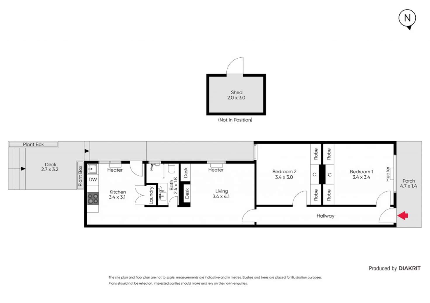 Floorplan of Homely house listing, 480 Canning Street, Carlton North VIC 3054