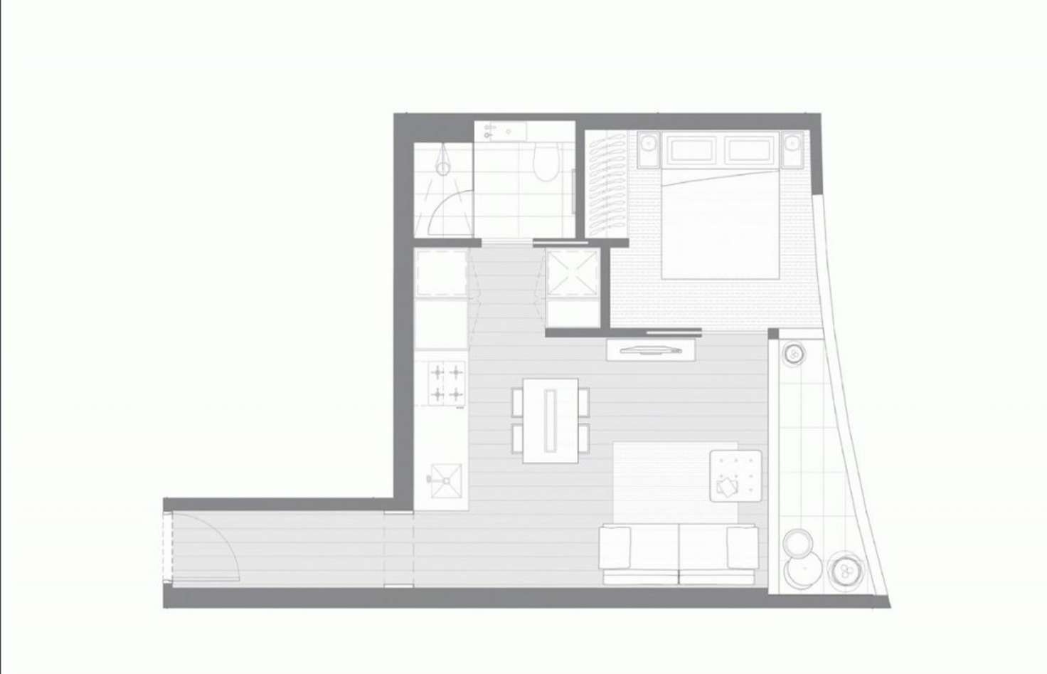 Floorplan of Homely house listing, 1013/135 A'Beckett Street, Melbourne VIC 3000