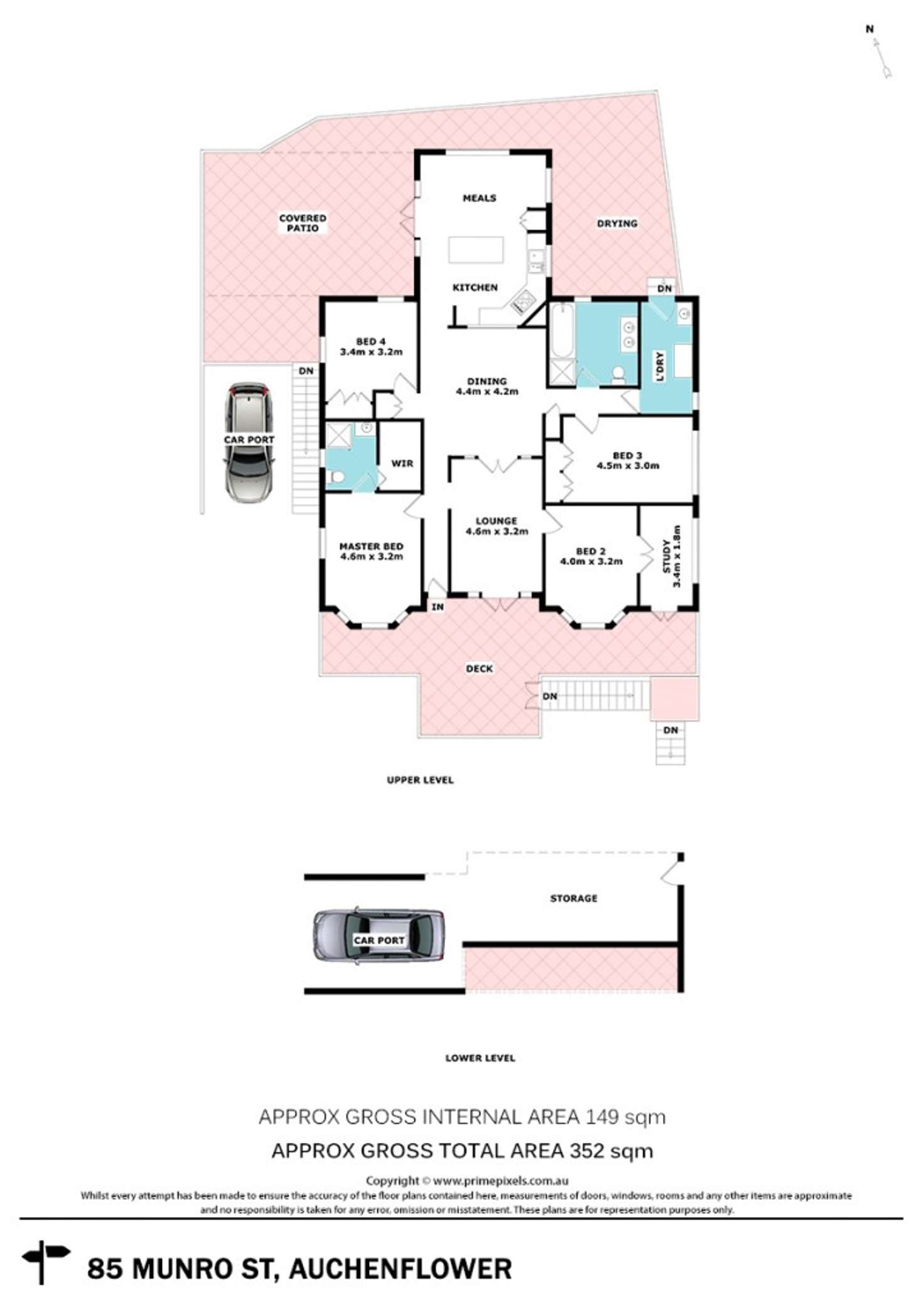 Floorplan of Homely house listing, 85 Munro Street, Auchenflower QLD 4066