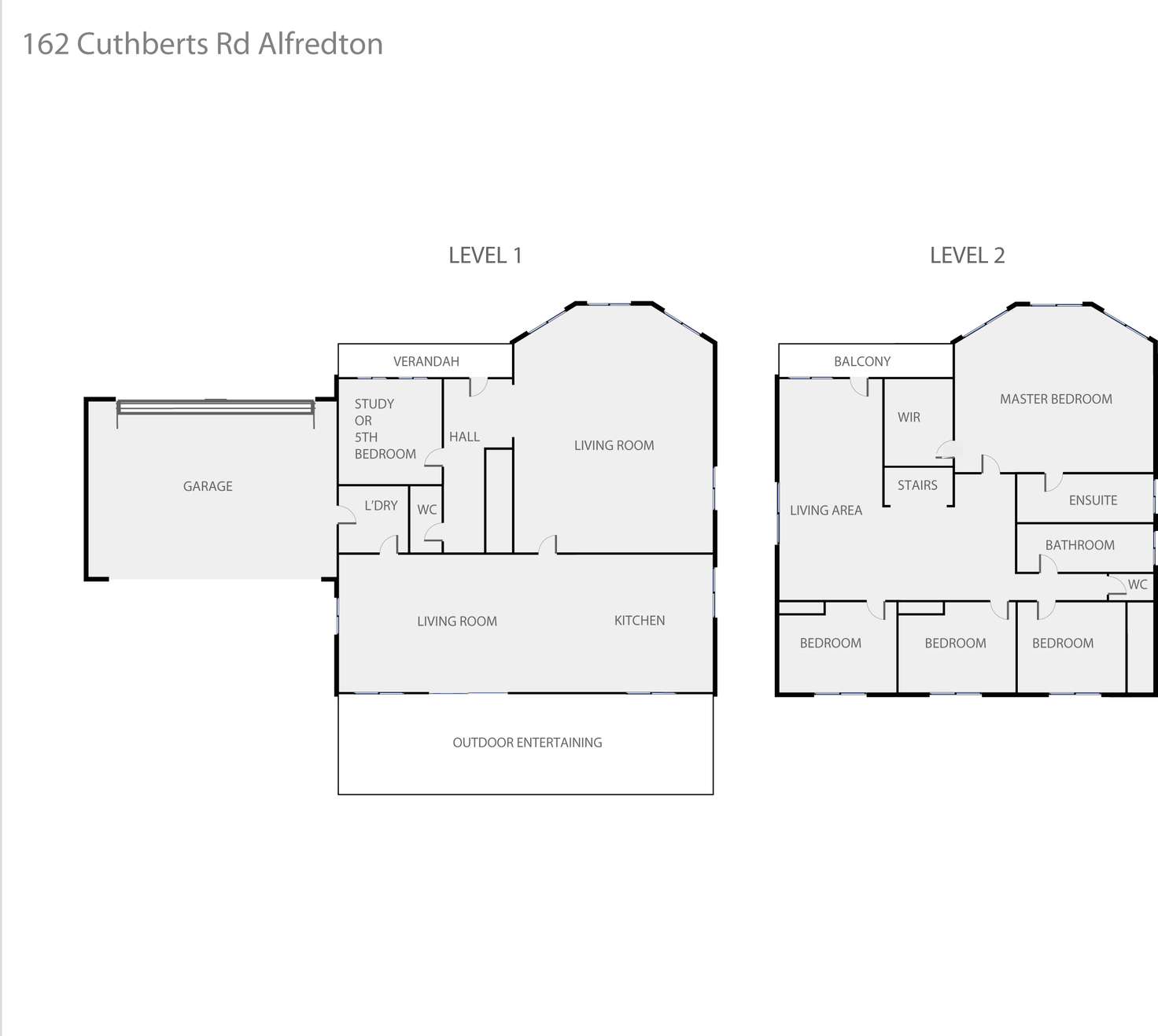 Floorplan of Homely house listing, 162 Cuthberts Road, Alfredton VIC 3350