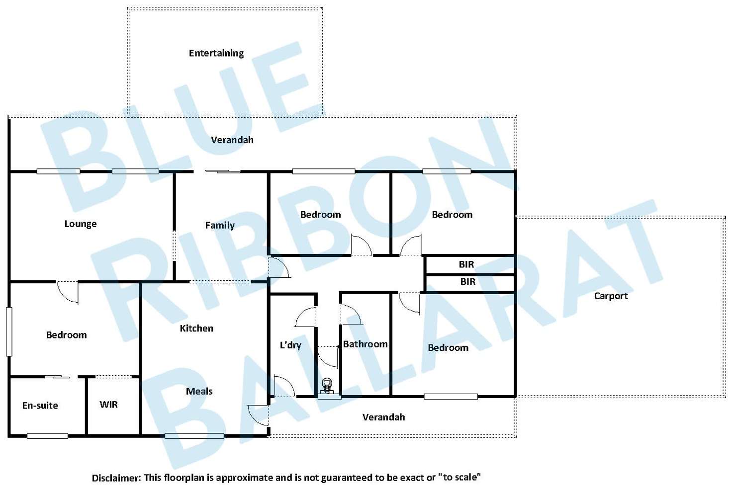 Floorplan of Homely house listing, 170 Baker Road, Amherst VIC 3371