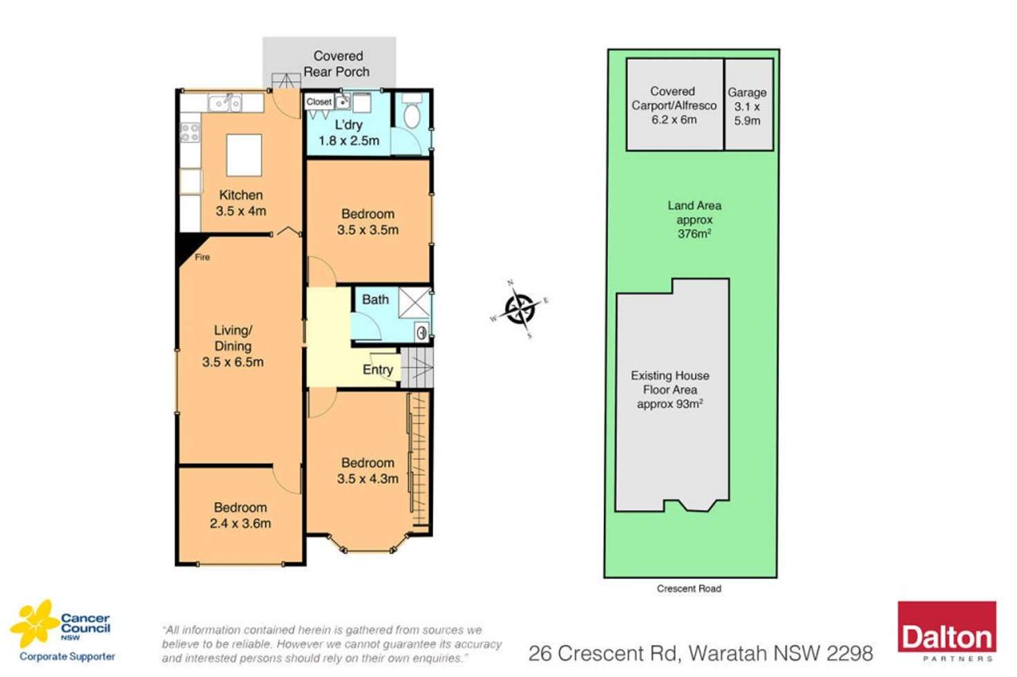 Floorplan of Homely house listing, 26 Crescent Road, Waratah NSW 2298