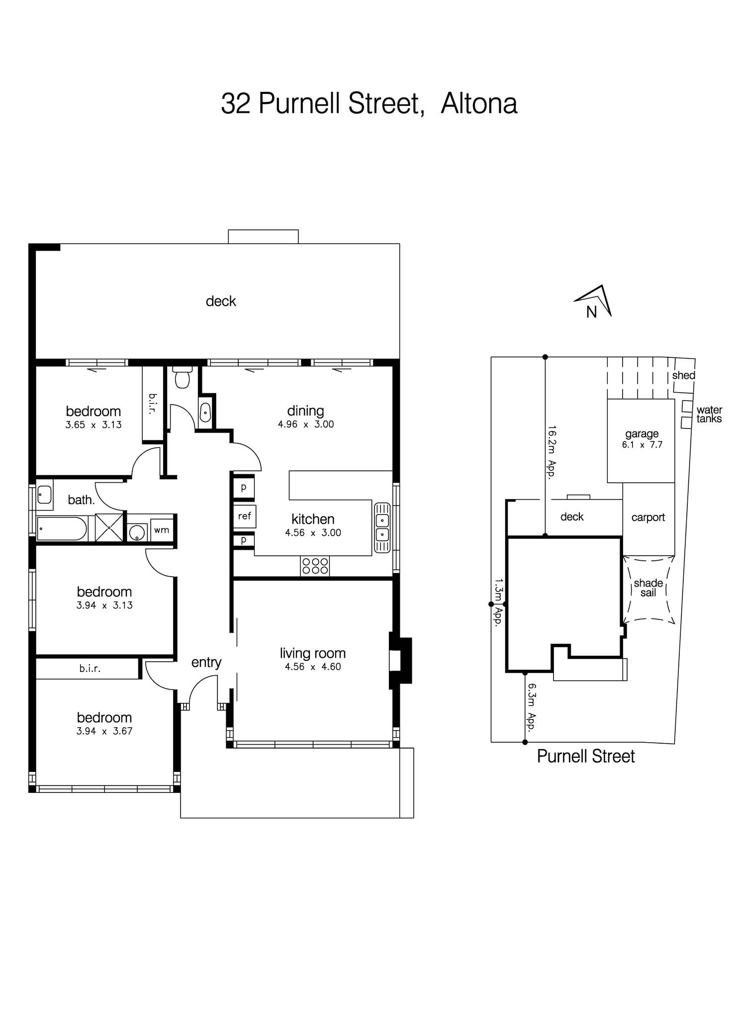 Floorplan of Homely house listing, 32 Purnell Street, Altona VIC 3018