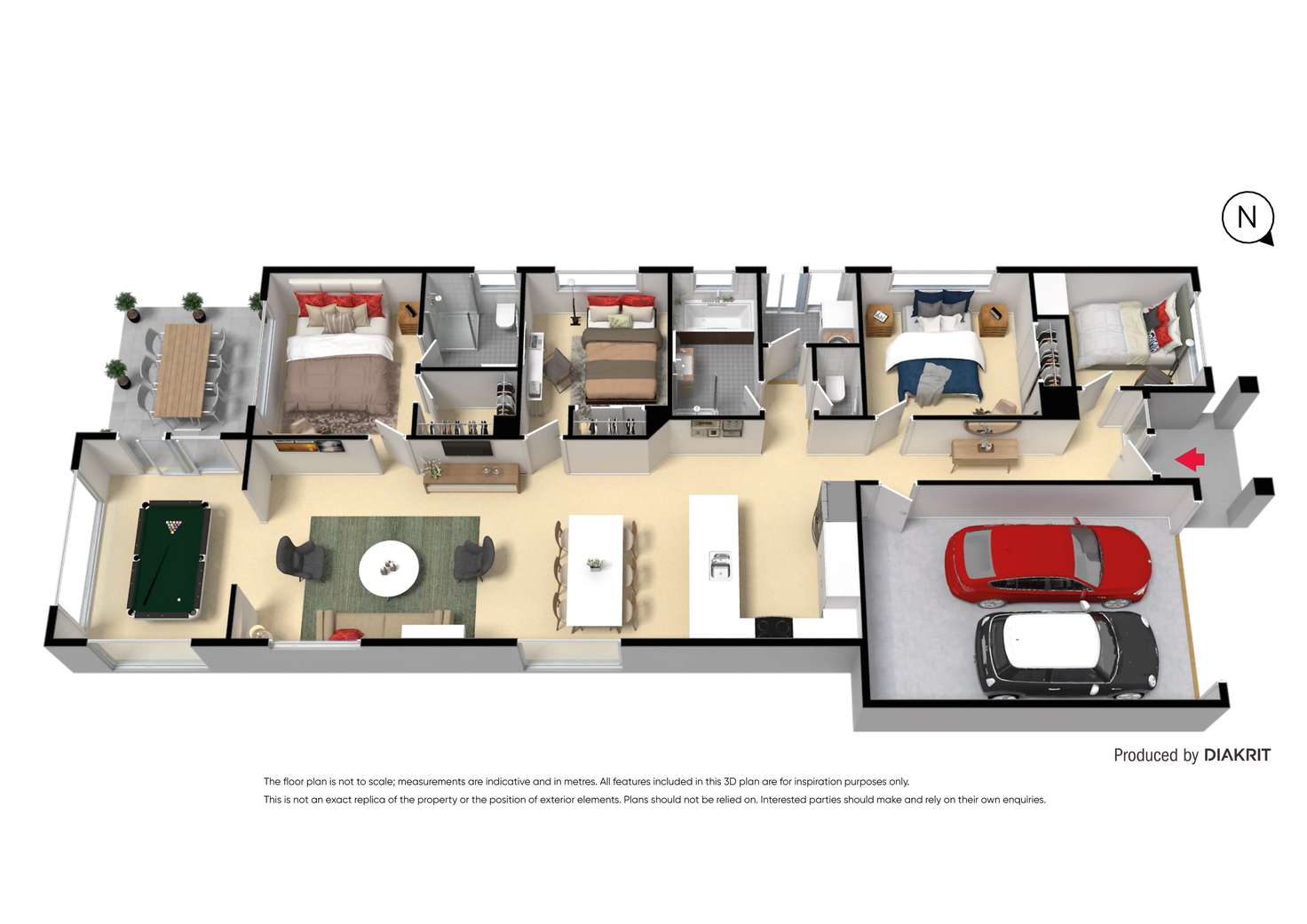 Floorplan of Homely house listing, 18 Giselle Grove, Tarneit VIC 3029