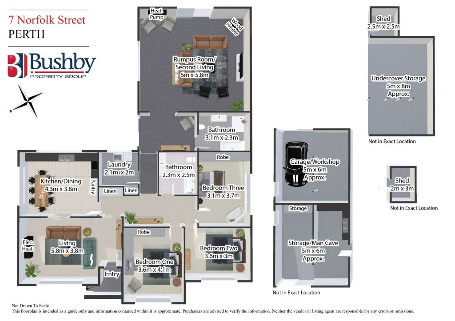 Floorplan of Homely house listing, 7 Norfolk Street, Perth TAS 7300