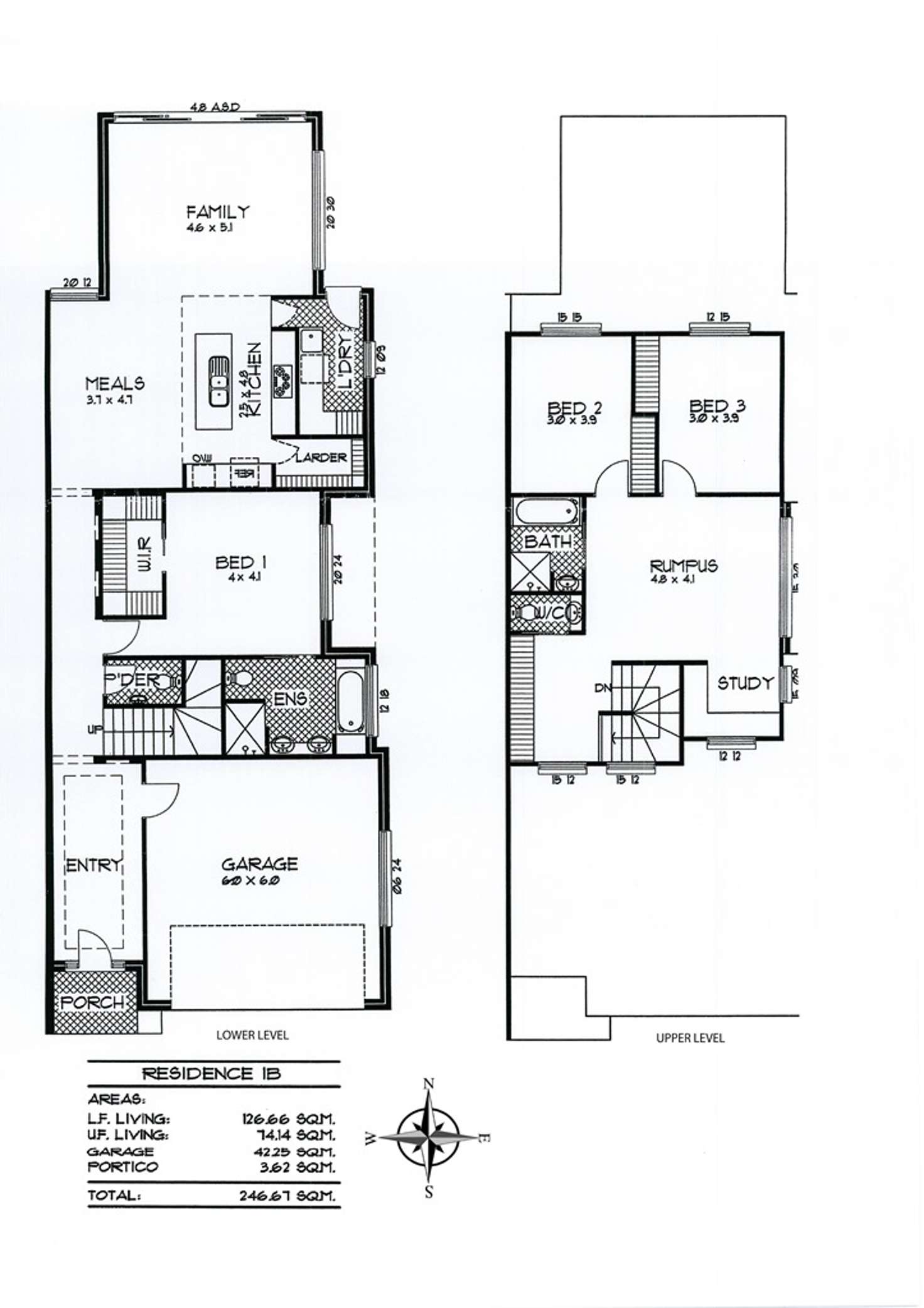 Floorplan of Homely house listing, 1B Rita Avenue, Rostrevor SA 5073