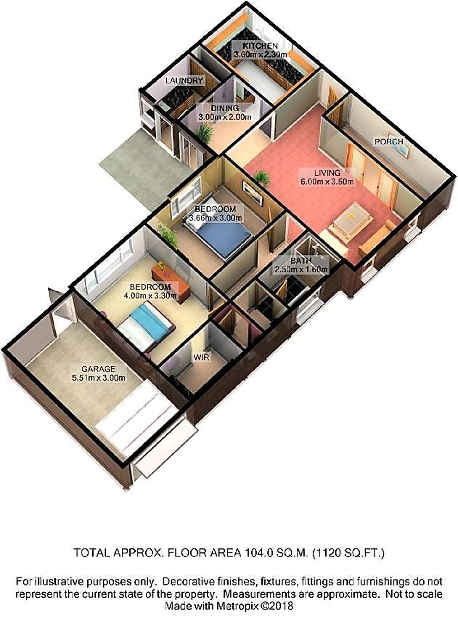 Floorplan of Homely villa listing, 6/41 Sherwood Street, Revesby NSW 2212