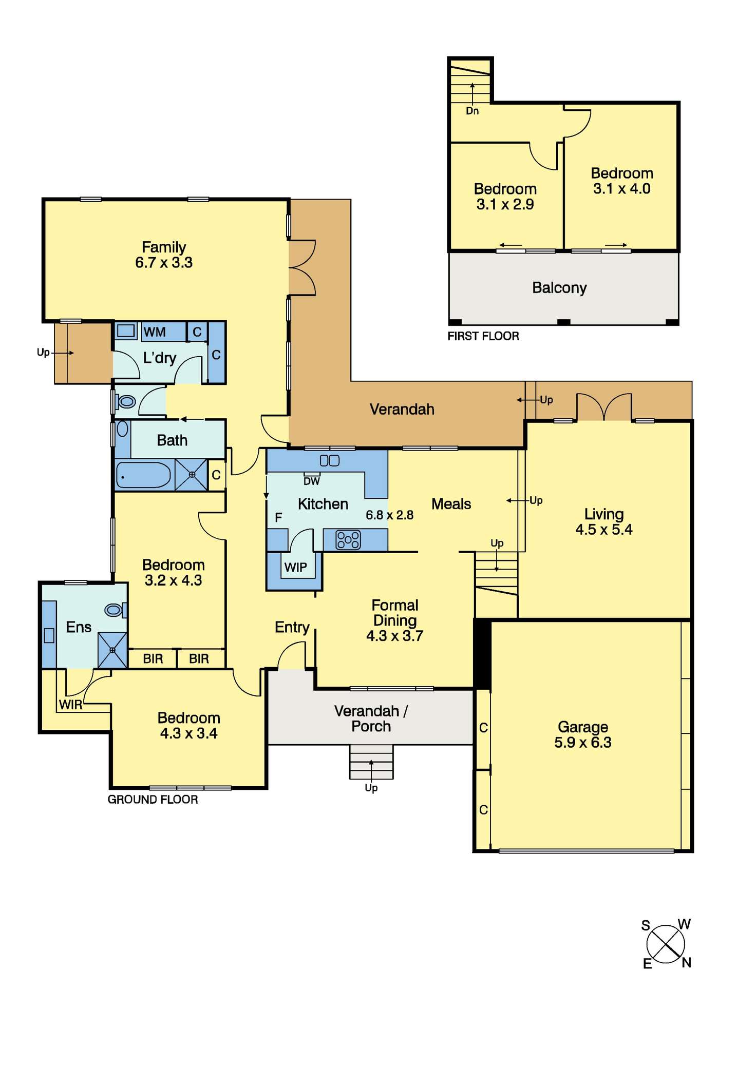 Floorplan of Homely house listing, 25 Johns Road., Mornington VIC 3931