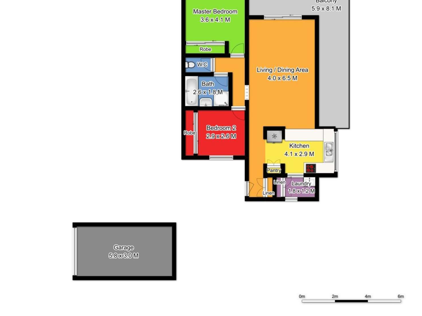 Floorplan of Homely unit listing, 17/27 Bowada Street, Bomaderry NSW 2541