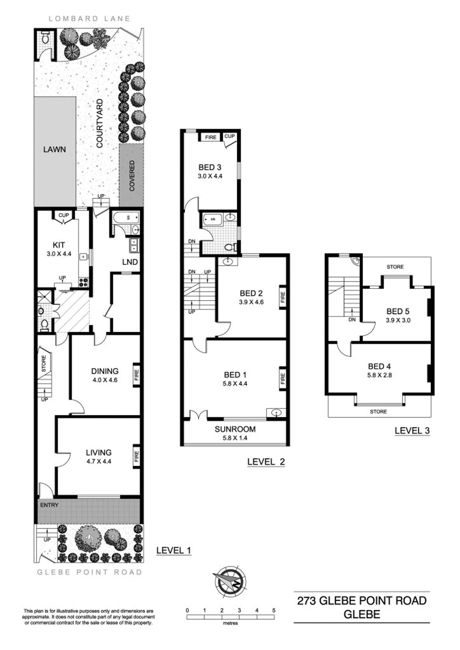 Floorplan of Homely house listing, 273 Glebe Point Road, Glebe NSW 2037