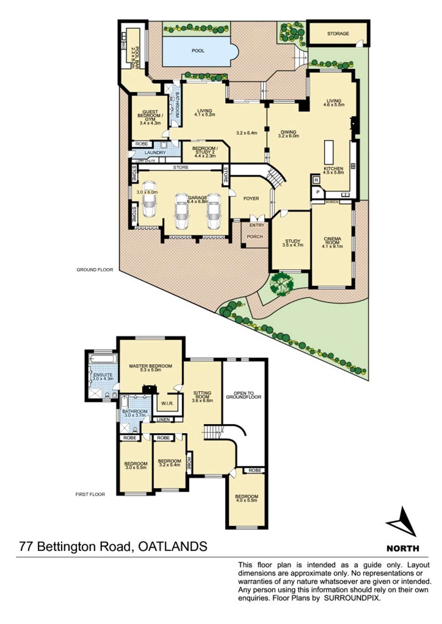 Floorplan of Homely house listing, 77 Bettington Road, Oatlands NSW 2117