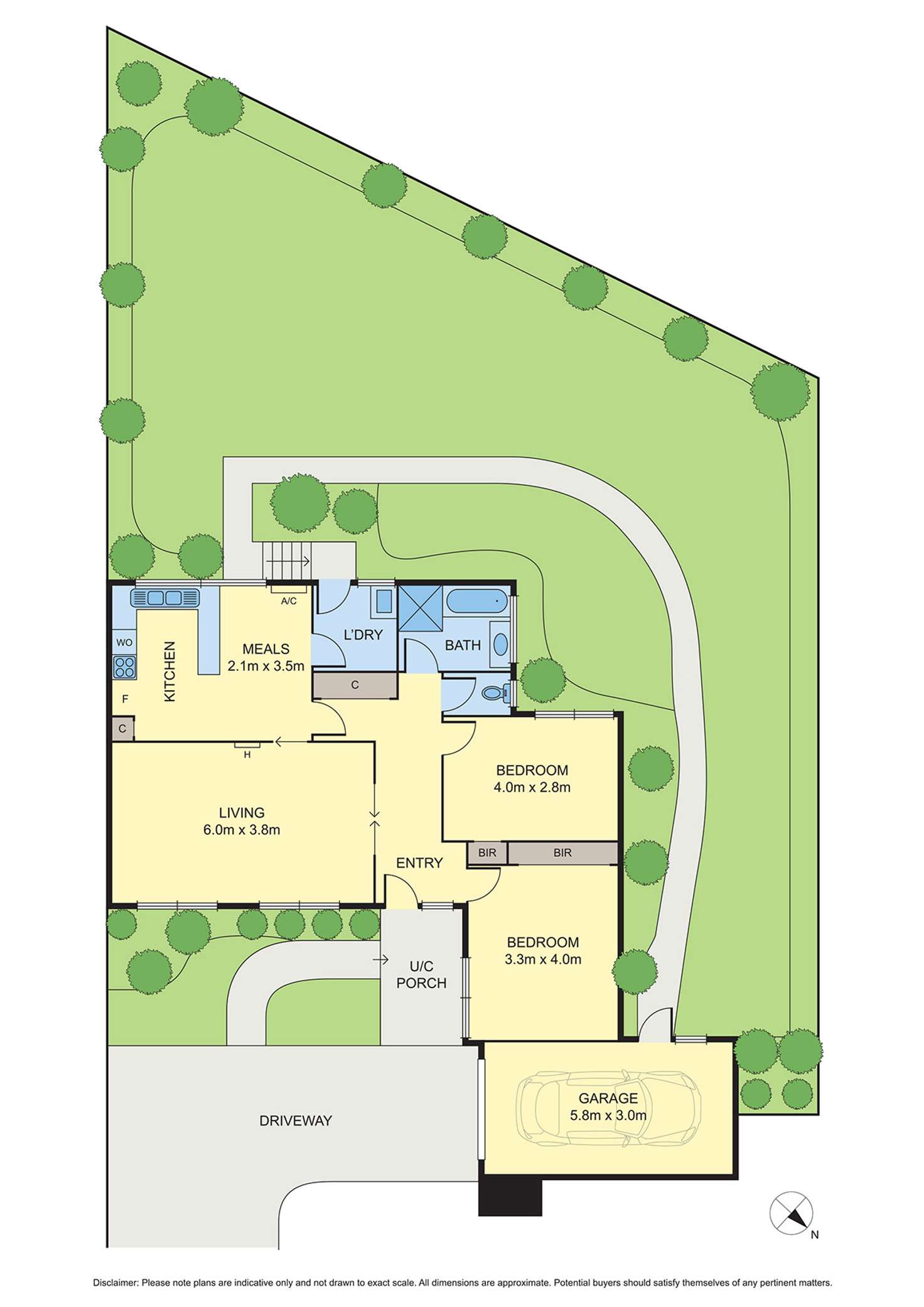 Floorplan of Homely unit listing, 4/41-43 Riley Street, Oakleigh South VIC 3167