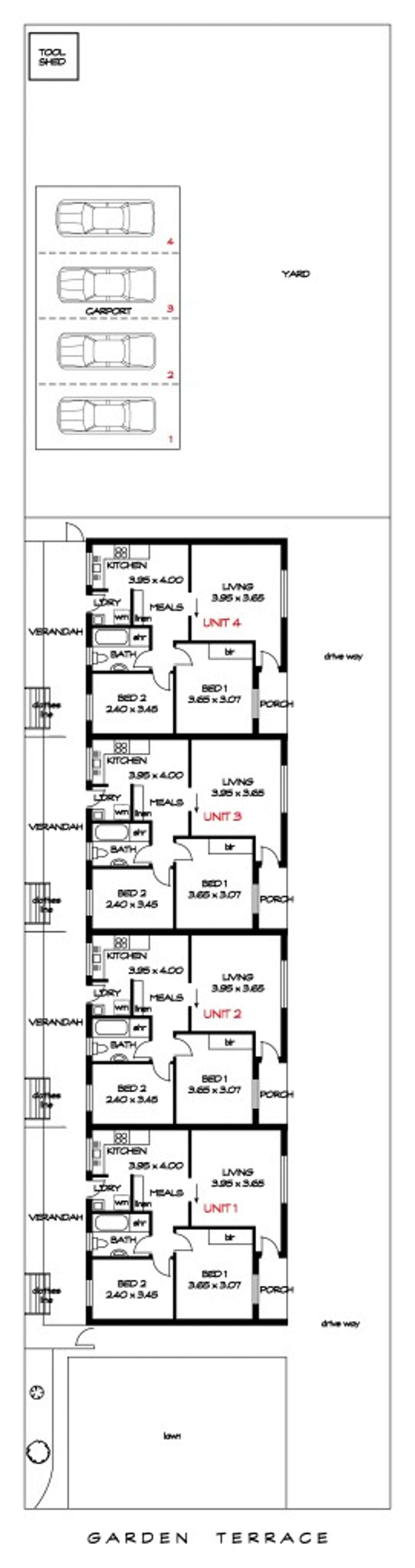 Floorplan of Homely house listing, 53 Garden Terrace, Lockleys SA 5032