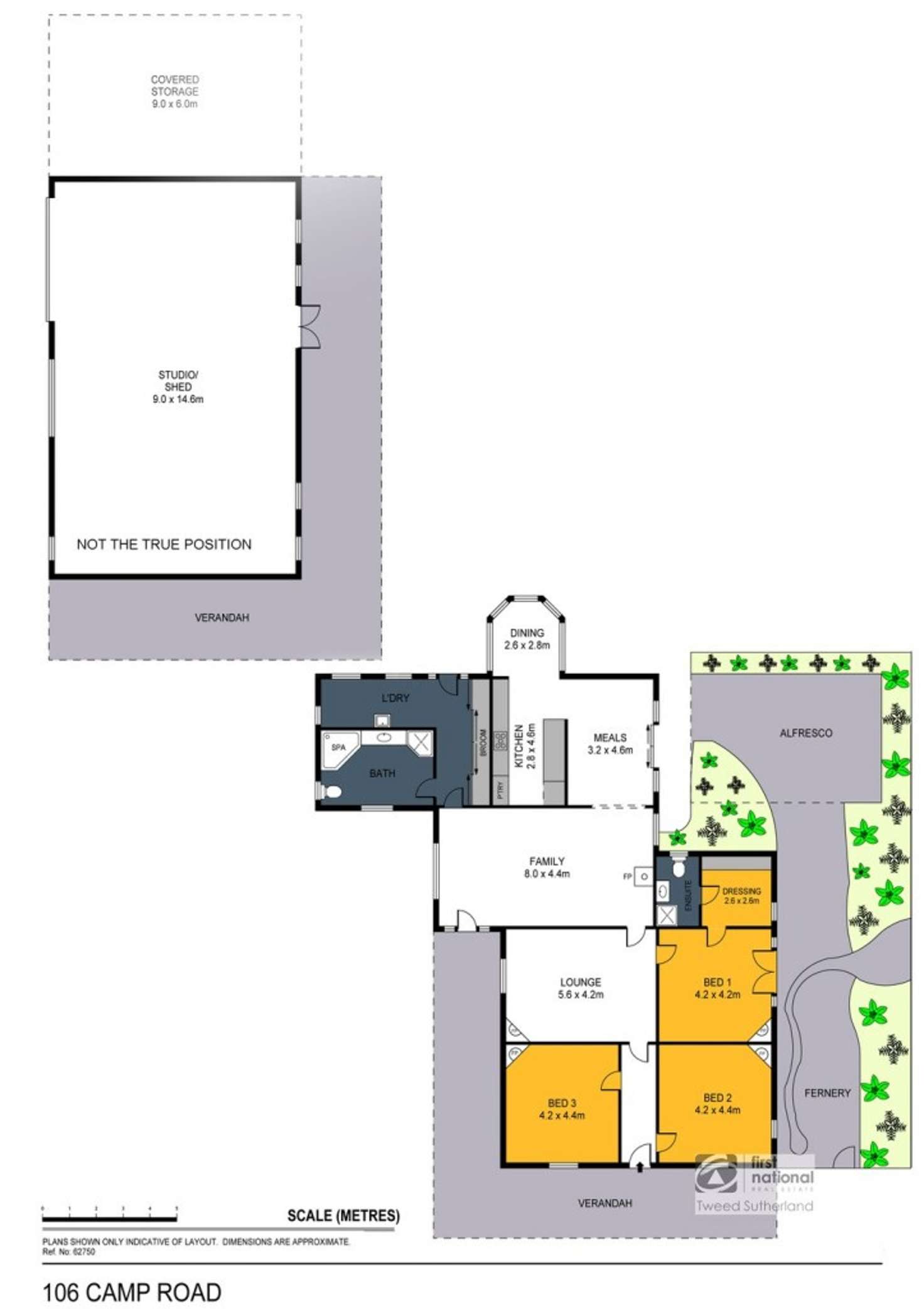 Floorplan of Homely house listing, 106 Camp Road, Woodvale VIC 3556