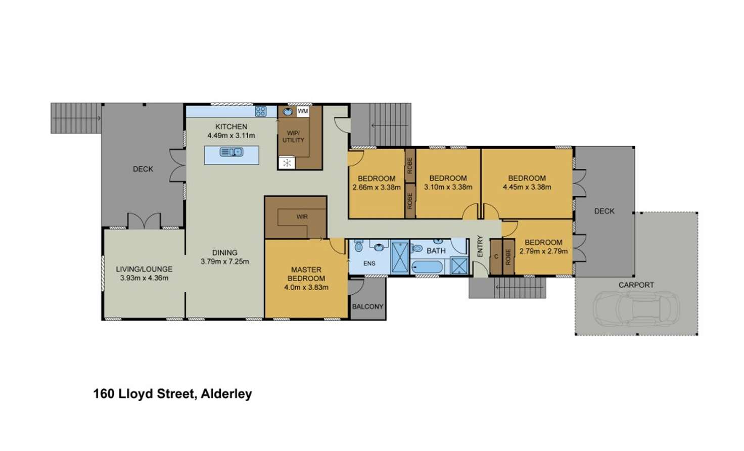 Floorplan of Homely house listing, 160 Lloyd Street, Alderley QLD 4051