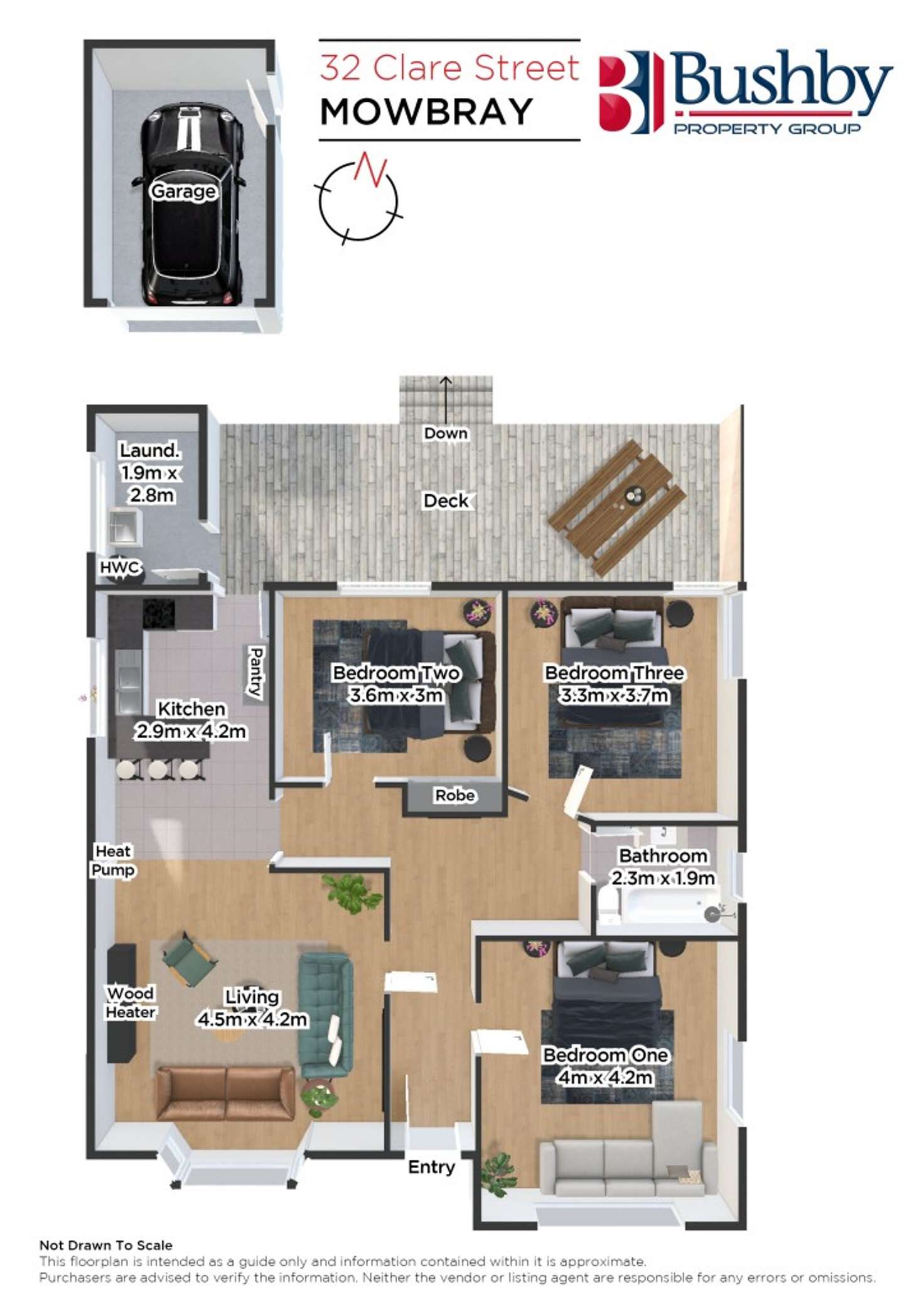 Floorplan of Homely house listing, 32 Clare Street, Mowbray TAS 7248