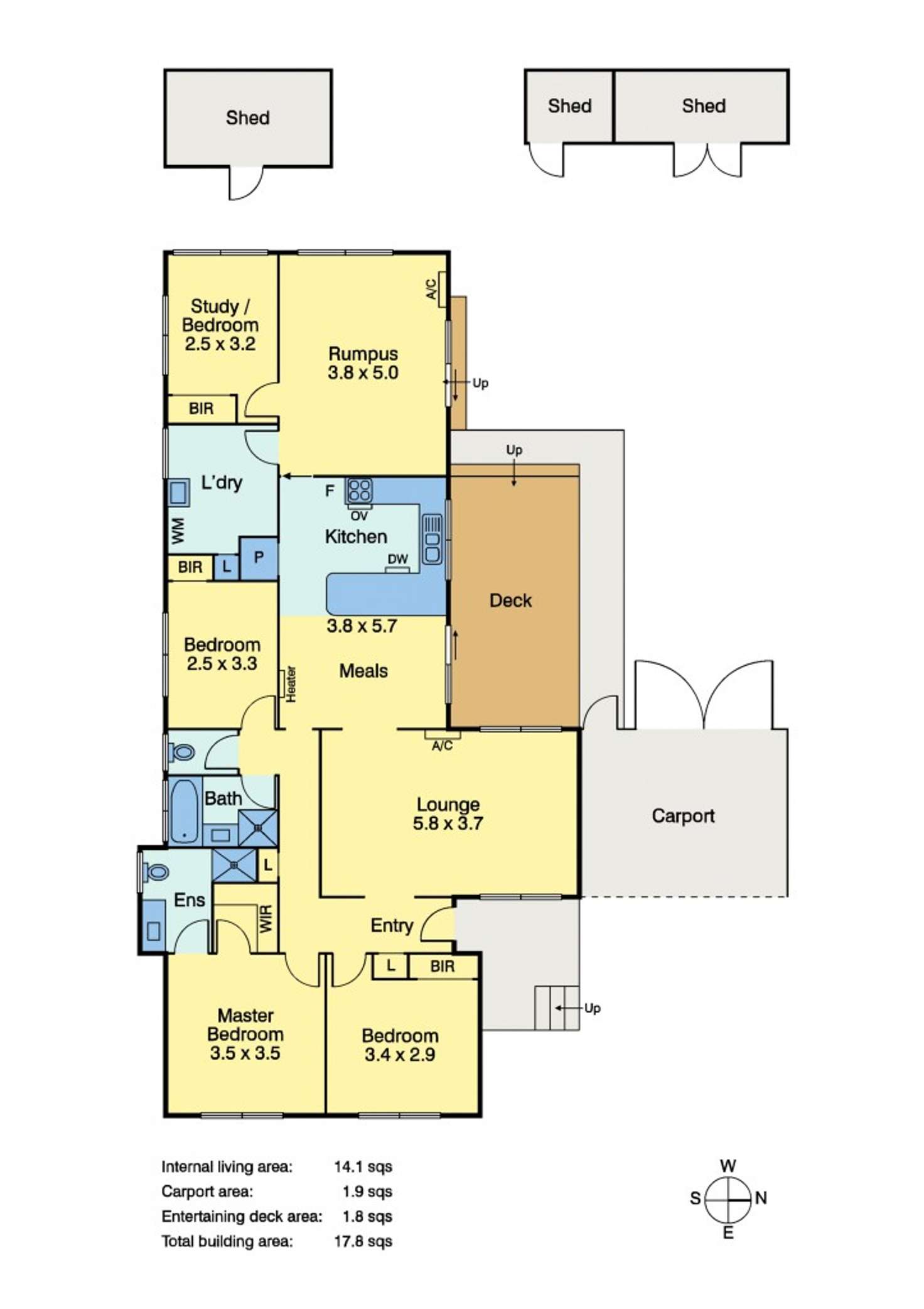 Floorplan of Homely house listing, 19 Nichols Dr, Mornington VIC 3931