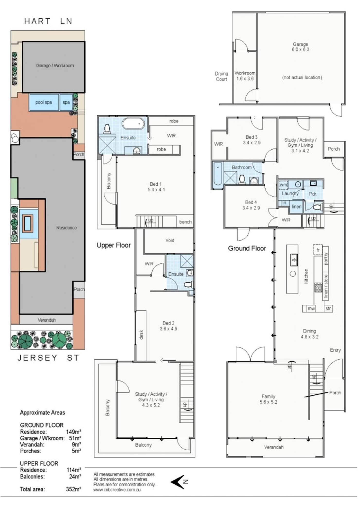 Floorplan of Homely house listing, 140 Jersey Street, Jolimont WA 6014