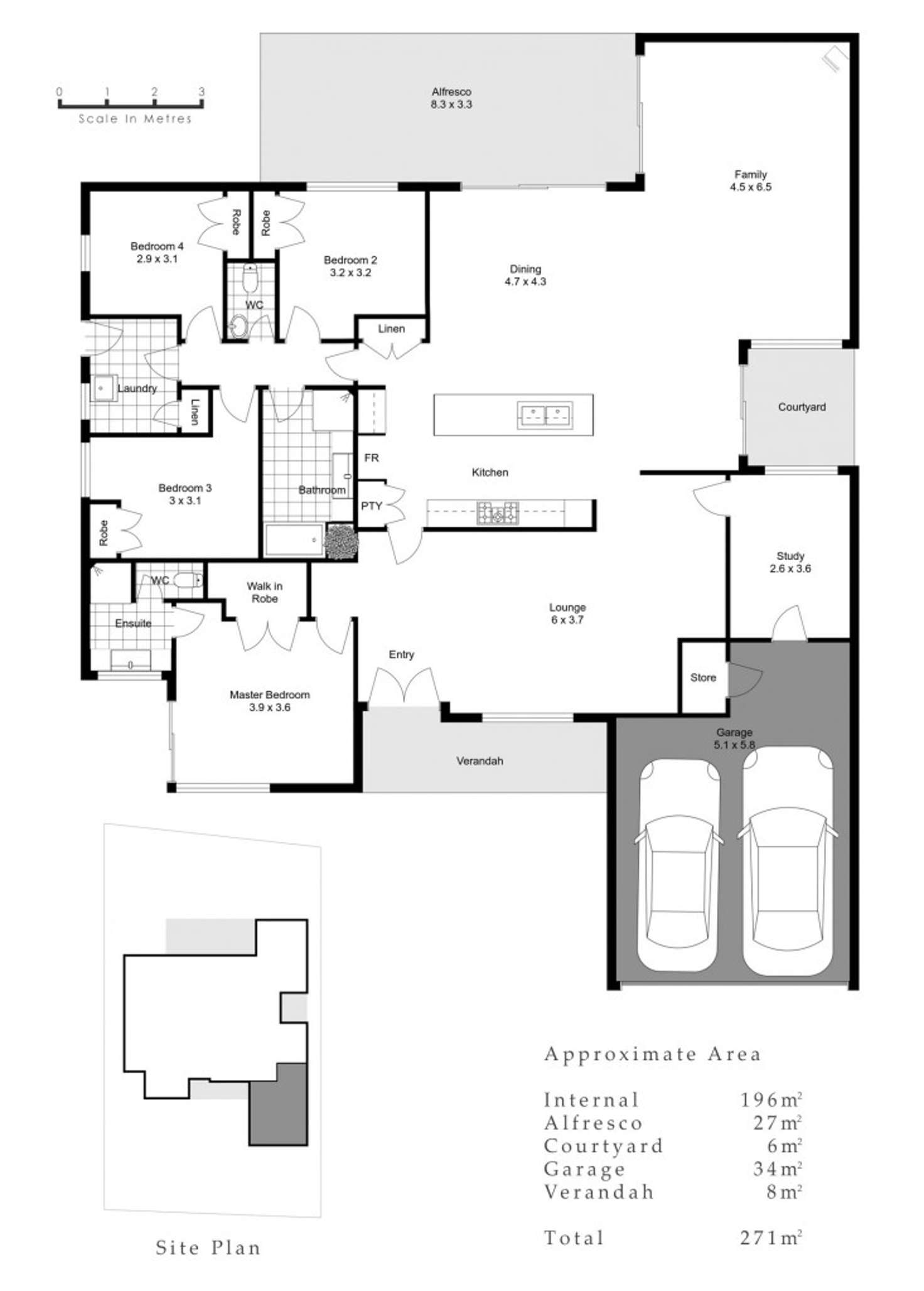Floorplan of Homely house listing, 73 Dickenson Way, Booragoon WA 6154