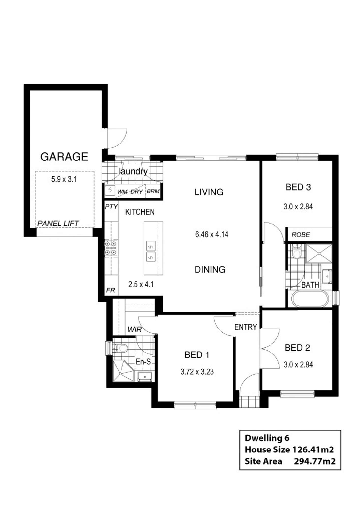 Floorplan of Homely house listing, Res 6/315 Gorge Road, Athelstone SA 5076