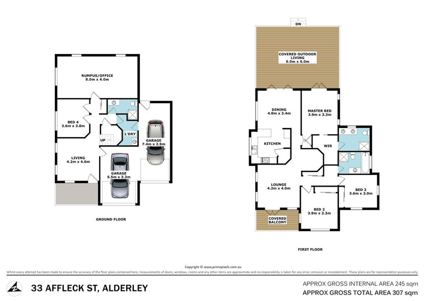 Floorplan of Homely house listing, 33 Affleck Street, Alderley QLD 4051