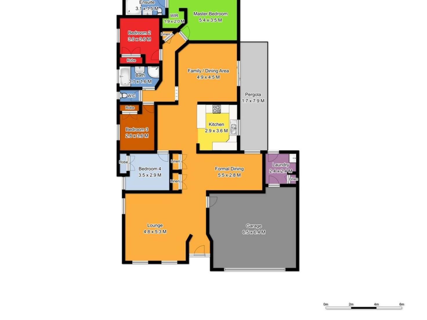 Floorplan of Homely house listing, 16 Hibiscus Place, Bomaderry NSW 2541