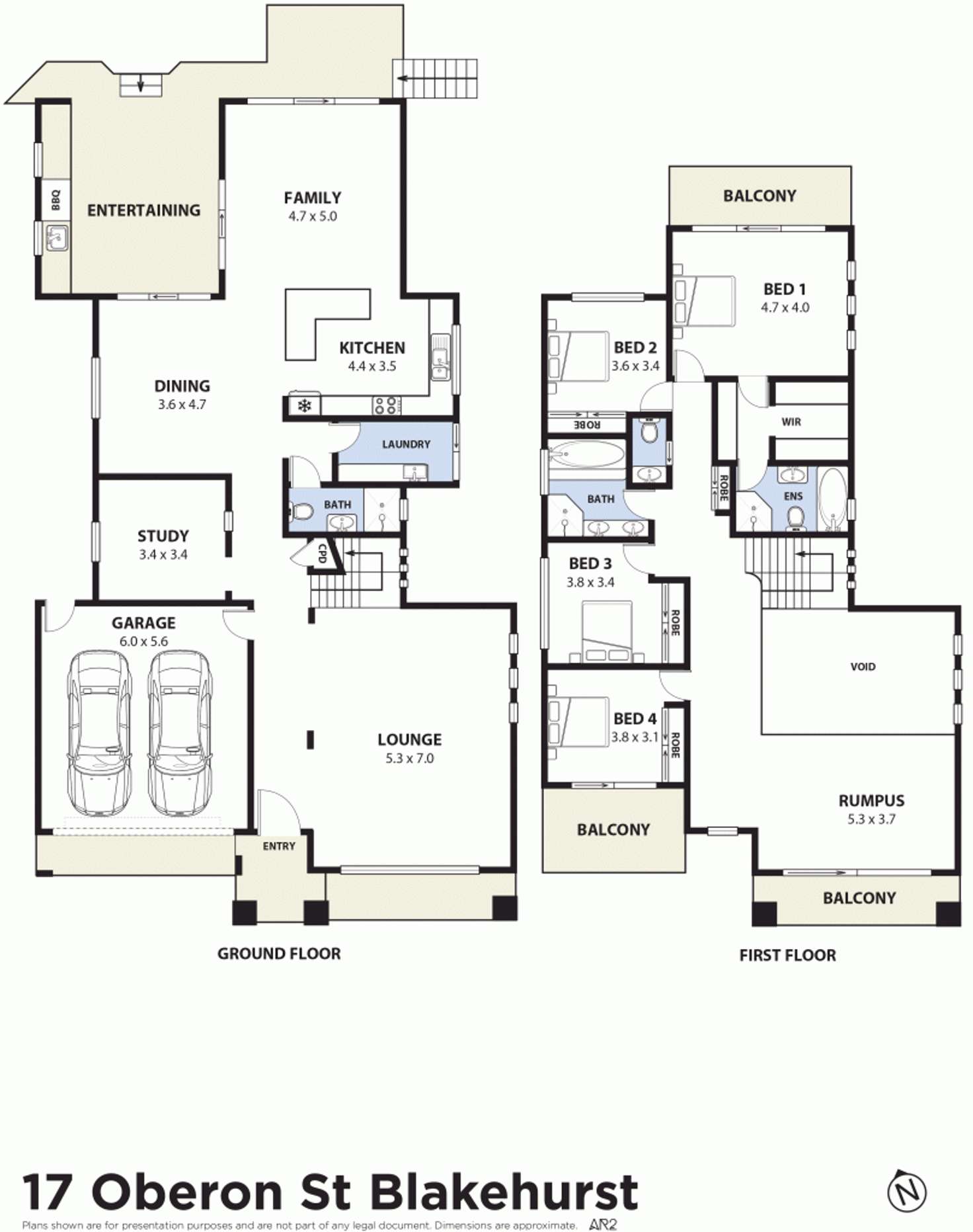 Floorplan of Homely house listing, 17 Oberon Street, Blakehurst NSW 2221