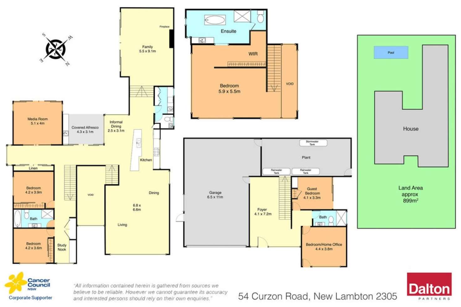 Floorplan of Homely house listing, 54 Curzon Road, New Lambton NSW 2305