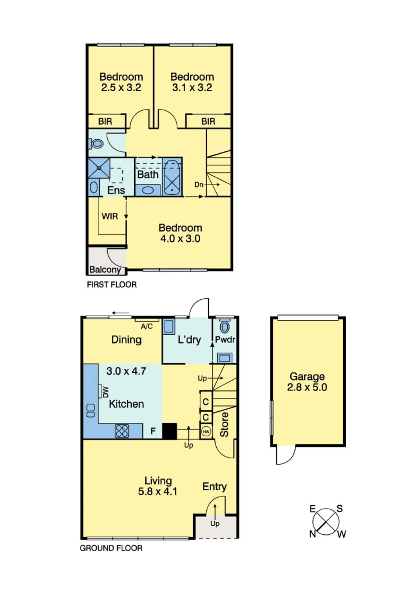 Floorplan of Homely townhouse listing, 5/776-779 Esplanade, Mornington VIC 3931