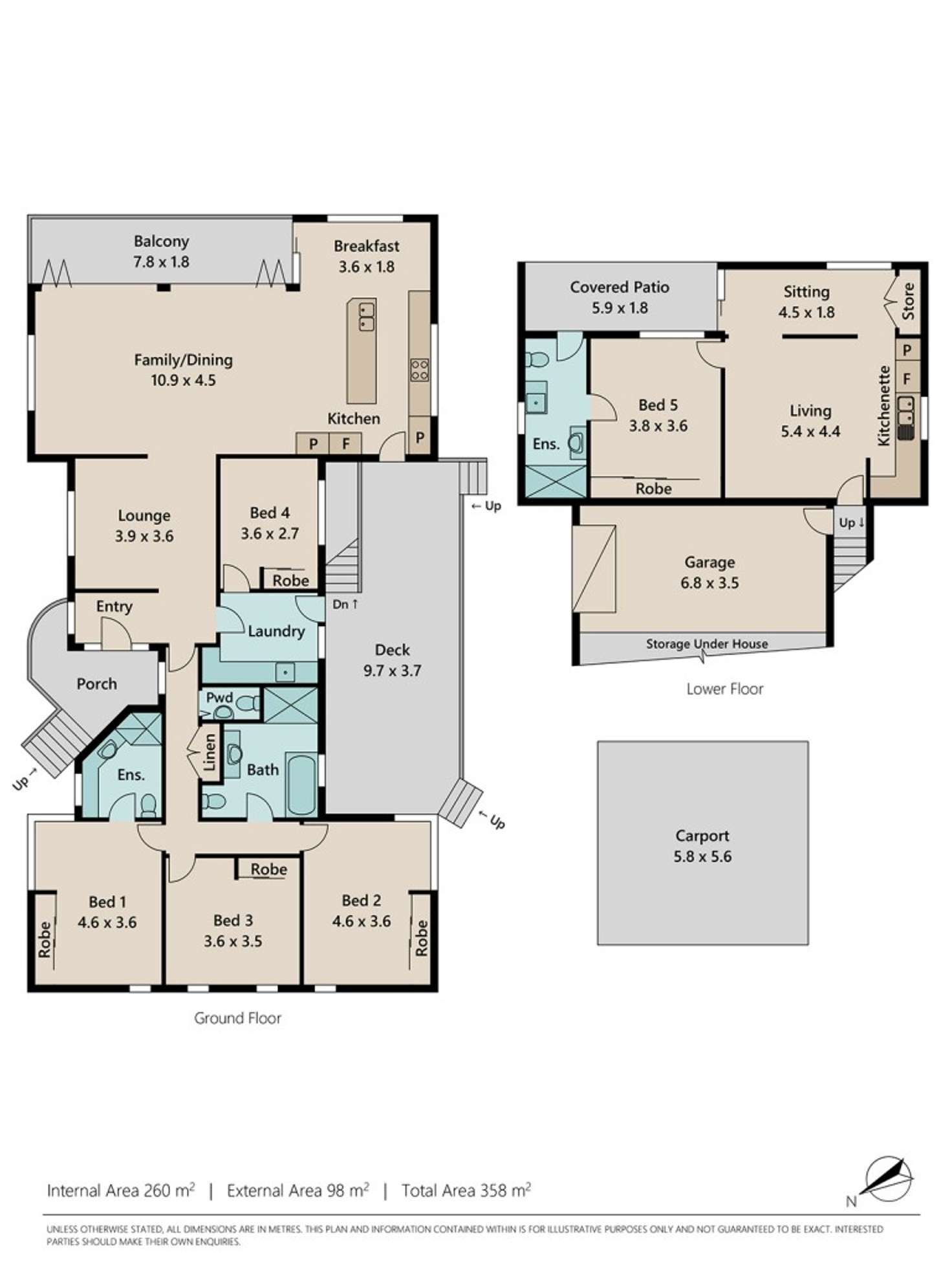 Floorplan of Homely house listing, 31 Couldrey Street, Bardon QLD 4065