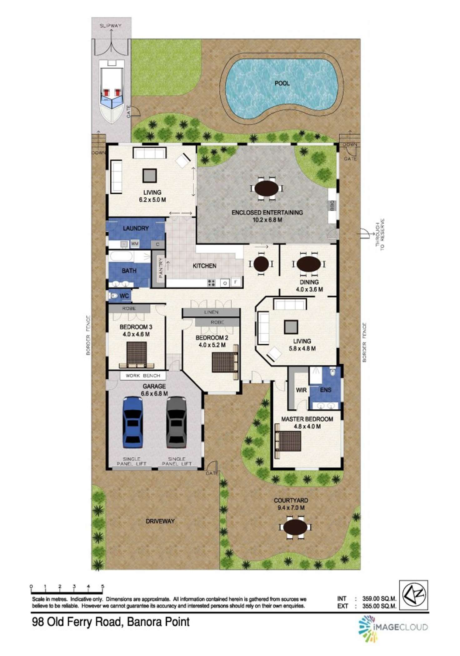 Floorplan of Homely house listing, 98 Old Ferry Road
OXLEY COVE, Banora Point NSW 2486