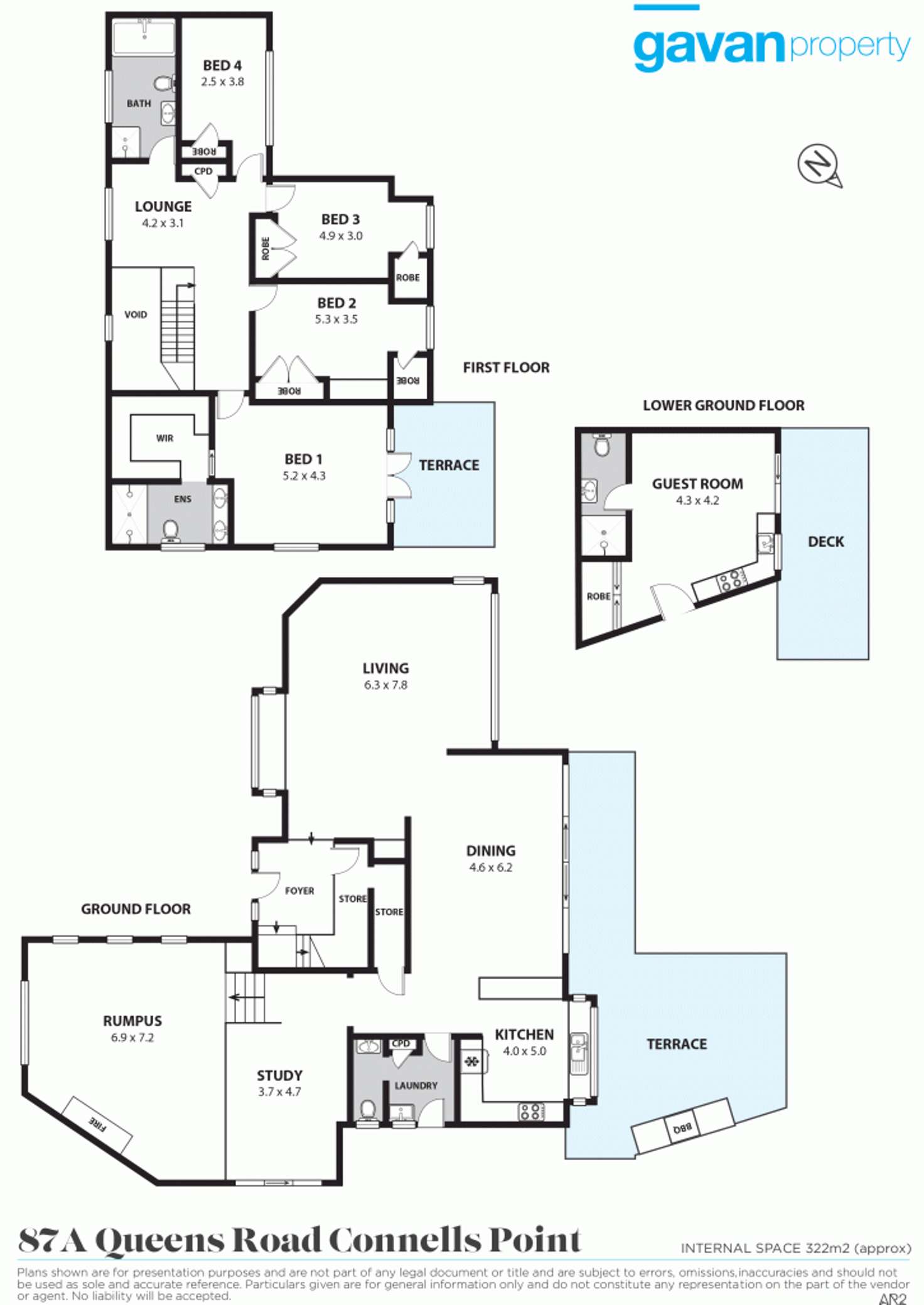 Floorplan of Homely house listing, 87a Queens Road, Connells Point NSW 2221