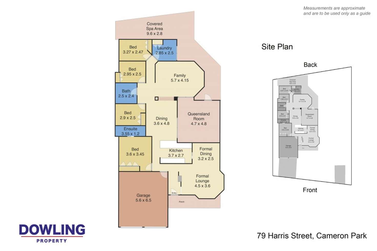 Floorplan of Homely house listing, 79 Harris Street, Cameron Park NSW 2285