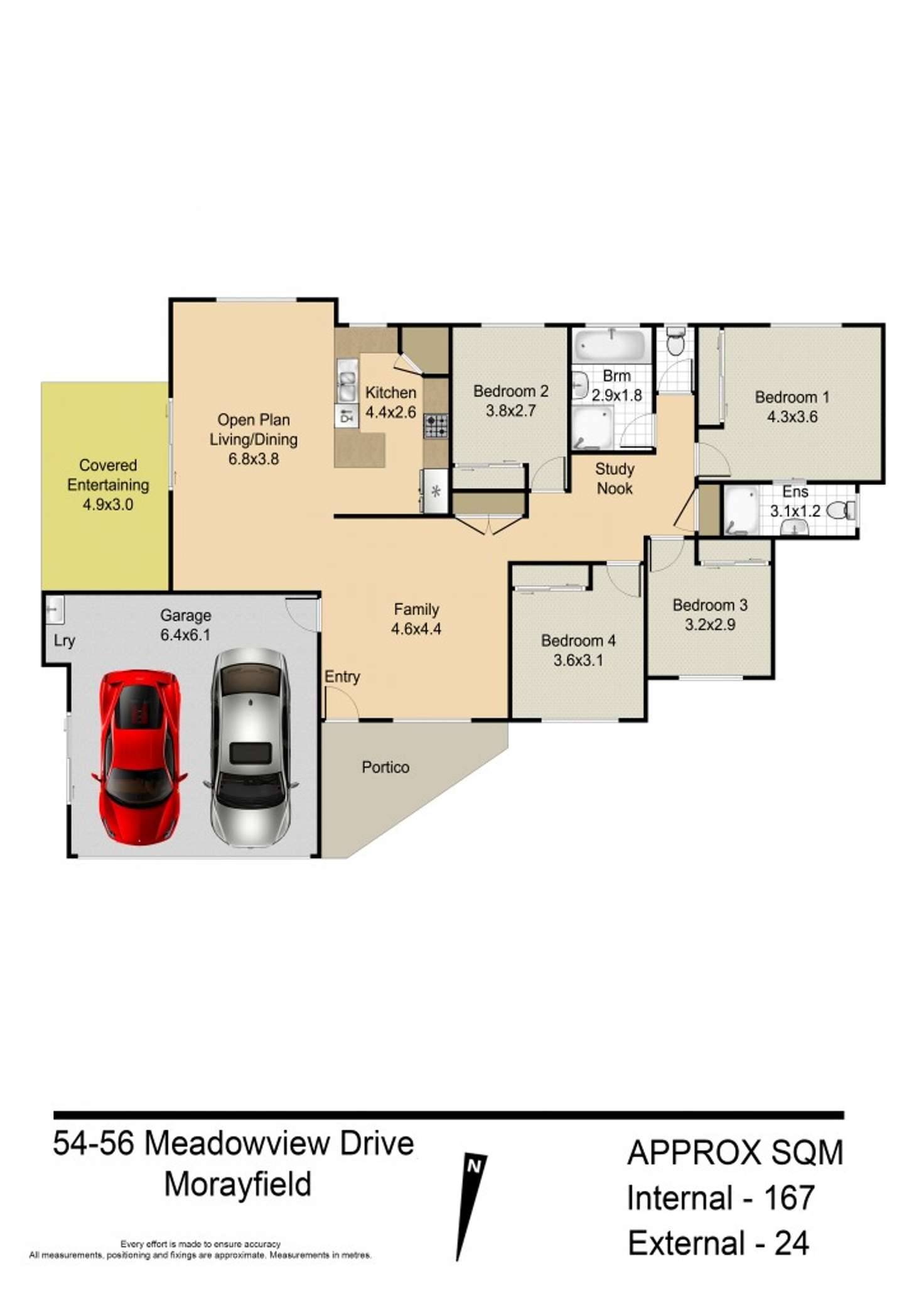Floorplan of Homely house listing, 54-56 Meadowview Drive, Morayfield QLD 4506