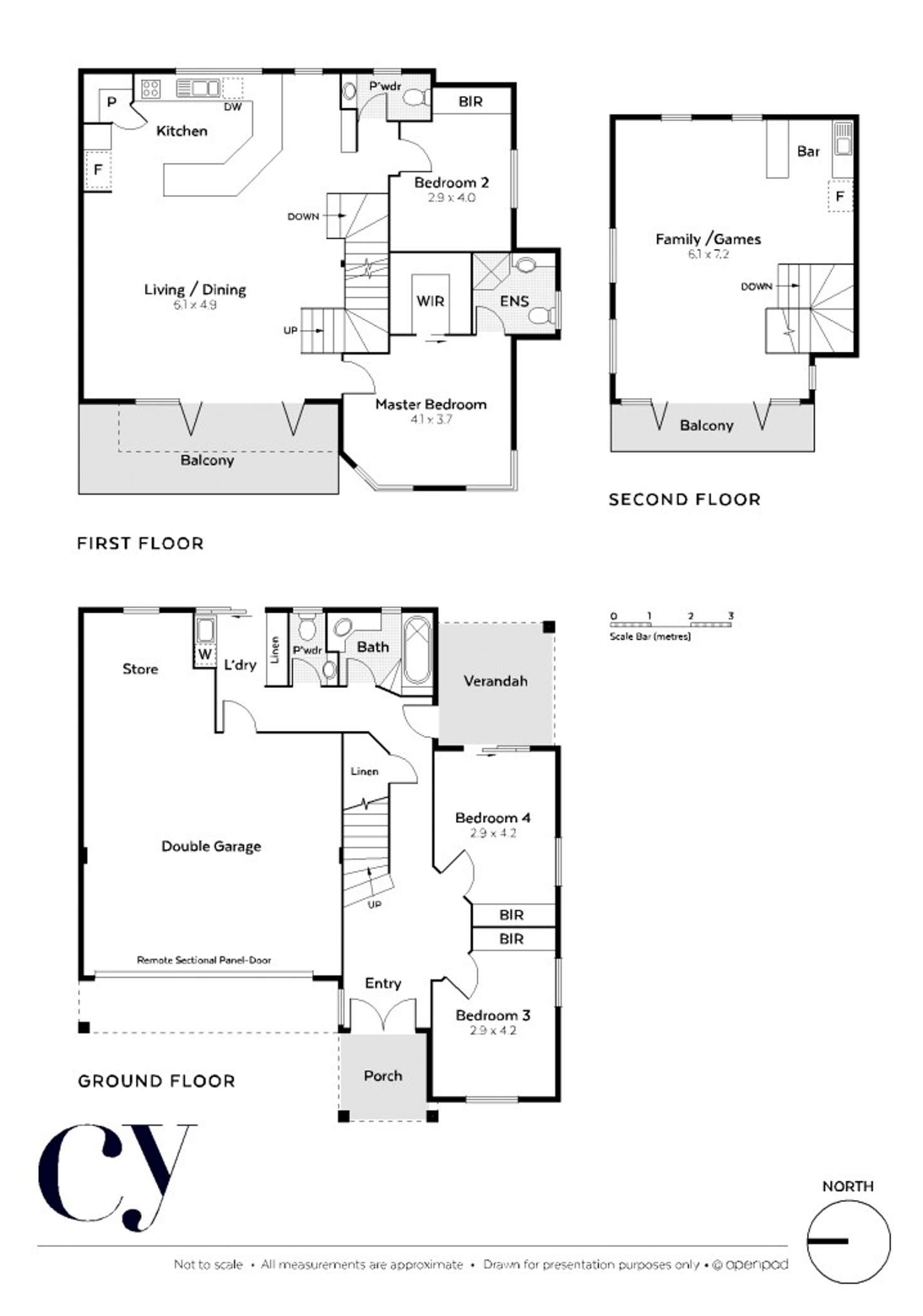 Floorplan of Homely house listing, 6 Delamere Lane, Beaconsfield WA 6162
