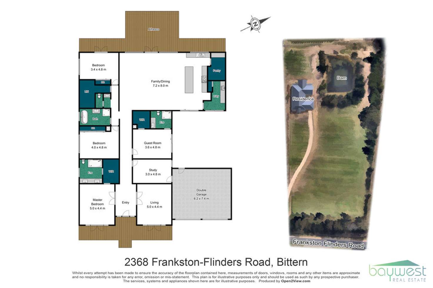Floorplan of Homely house listing, 2368 Frankston Flinders Road, Bittern VIC 3918