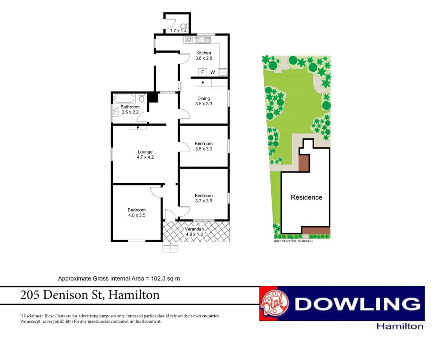 Floorplan of Homely house listing, 205 Denison Street, Hamilton NSW 2303