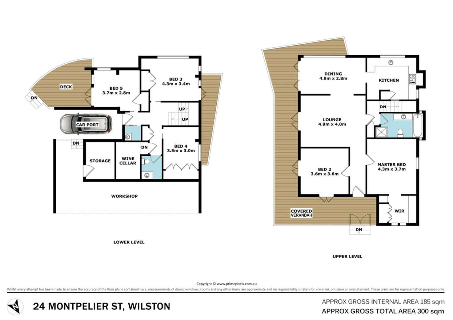 Floorplan of Homely house listing, 24 Montpelier Street, Wilston QLD 4051