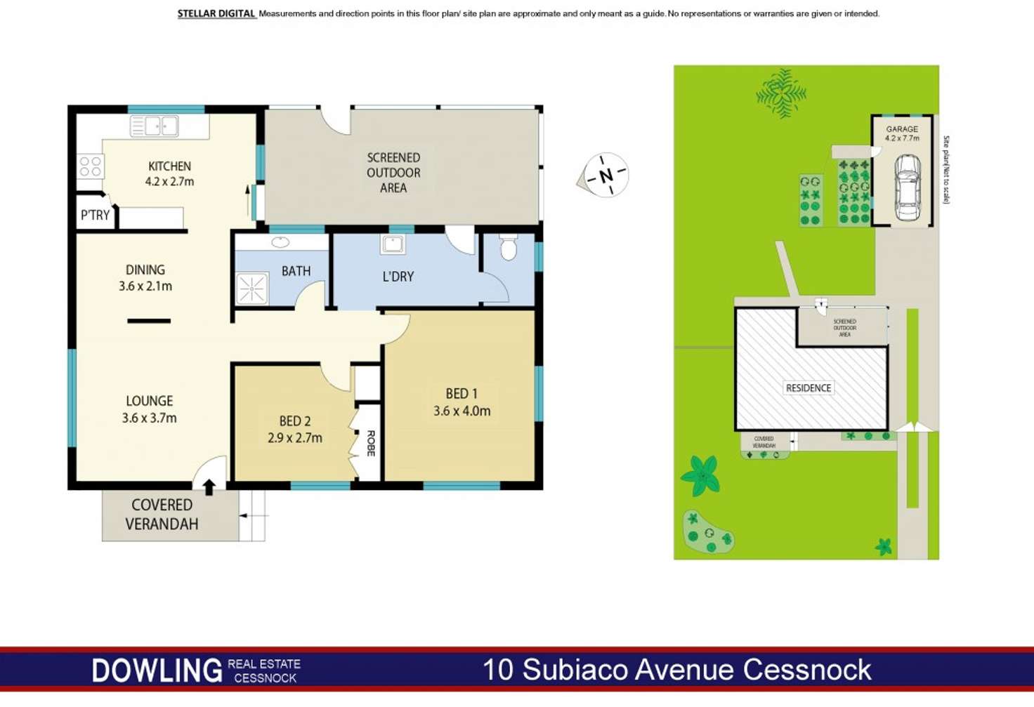 Floorplan of Homely house listing, 10 Subiaco Avenue, Cessnock NSW 2325
