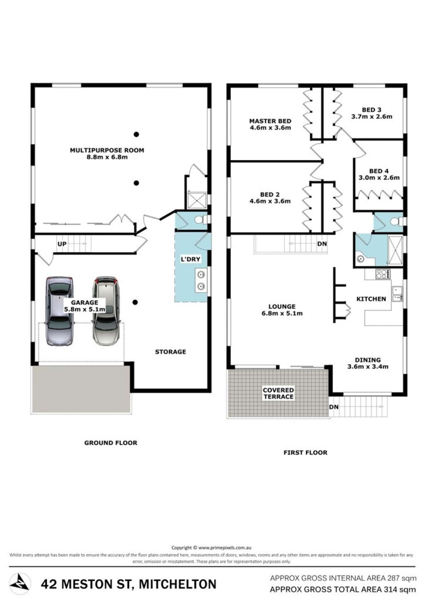 Floorplan of Homely house listing, 42 Meston Street, Mitchelton QLD 4053