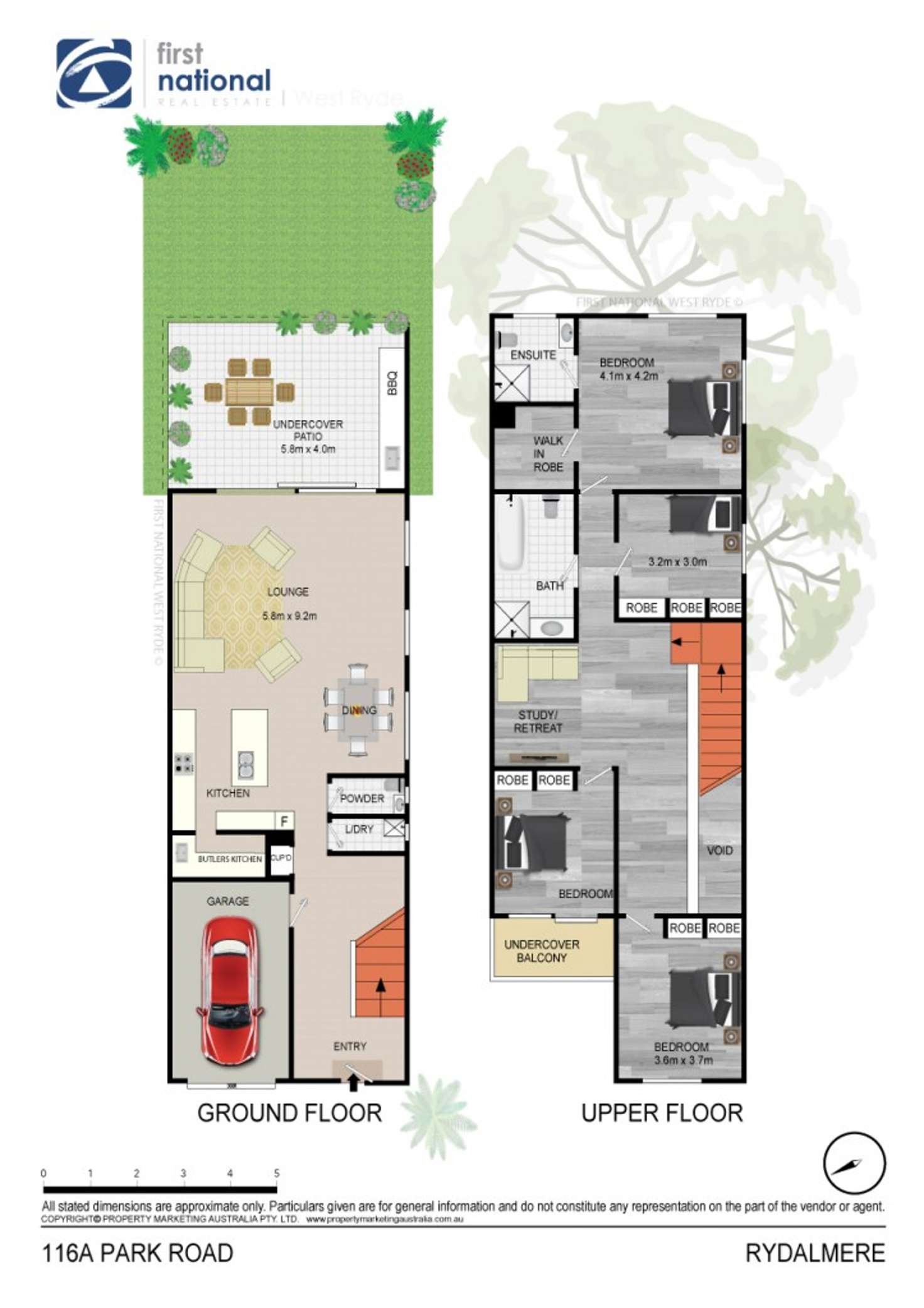 Floorplan of Homely house listing, 116A Park Road, Rydalmere NSW 2116