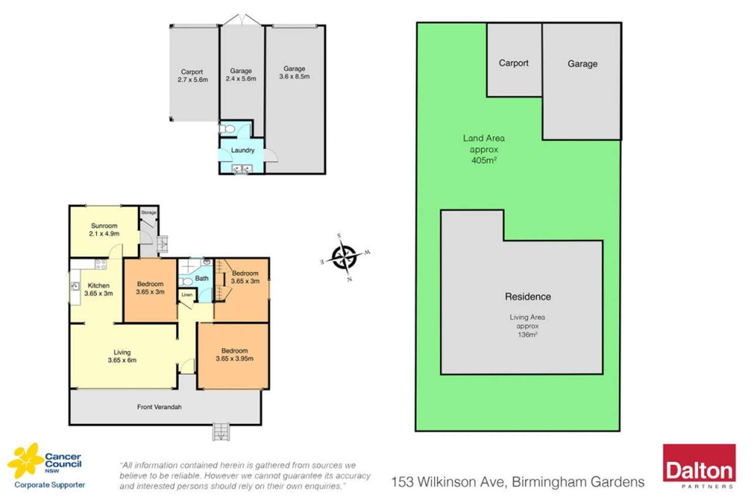 Floorplan of Homely house listing, 153 Wilkinson Avenue, Birmingham Gardens NSW 2287