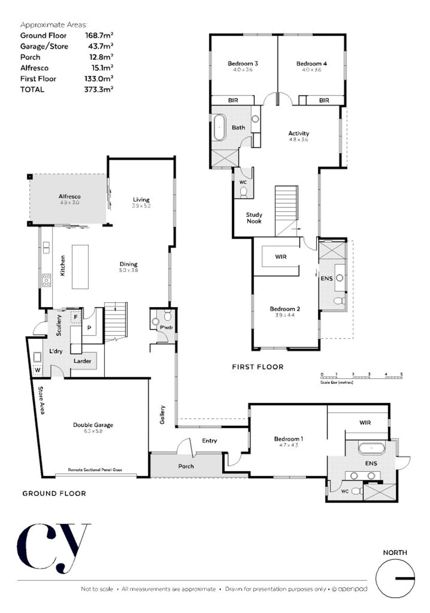 Floorplan of Homely house listing, 4A Doney Street, Alfred Cove WA 6154