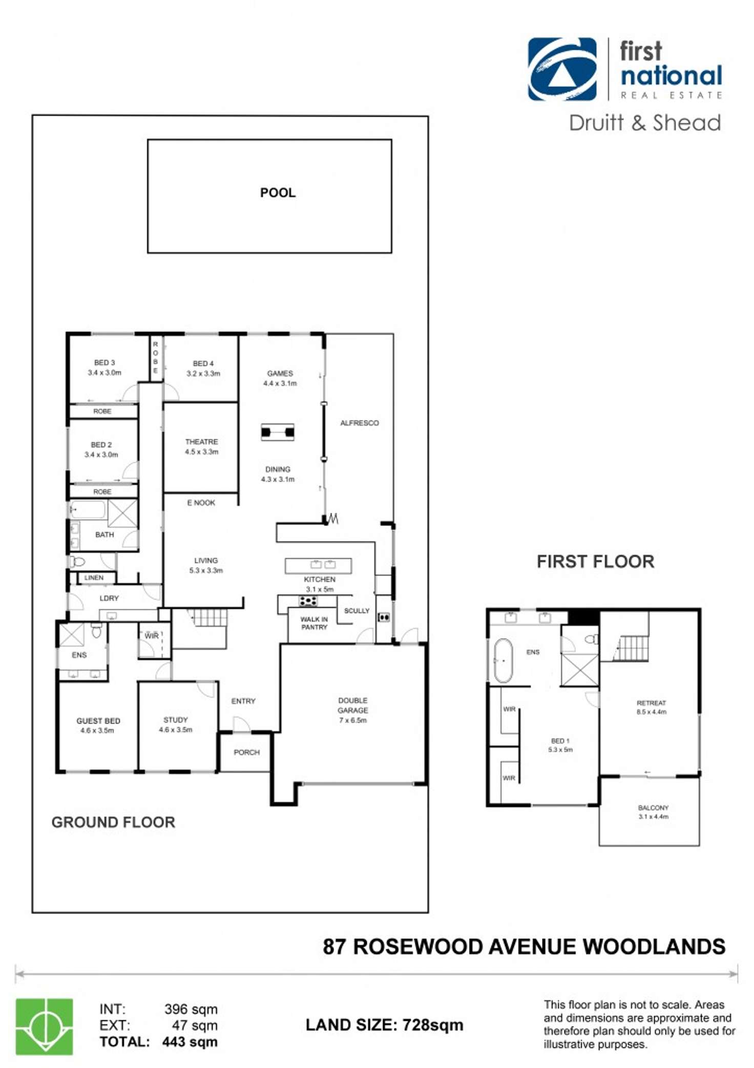 Floorplan of Homely house listing, 87 Rosewood Avenue, Woodlands WA 6018