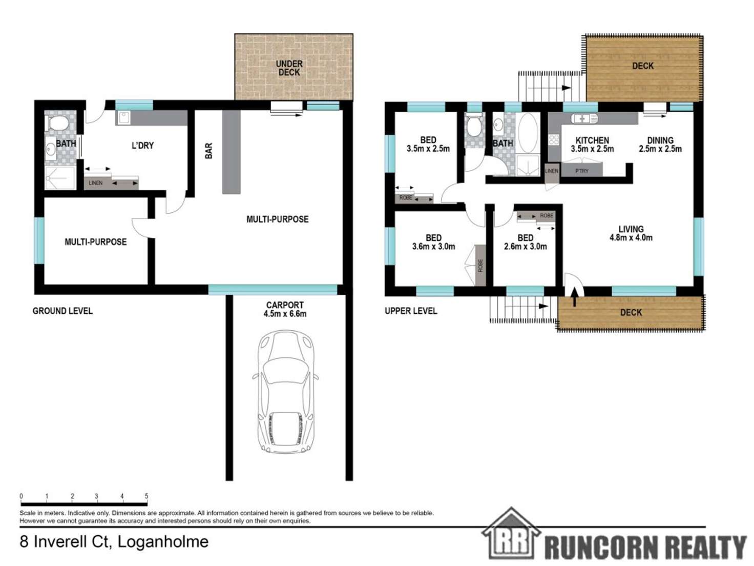 Floorplan of Homely house listing, 8 Inverell Court, Loganholme QLD 4129
