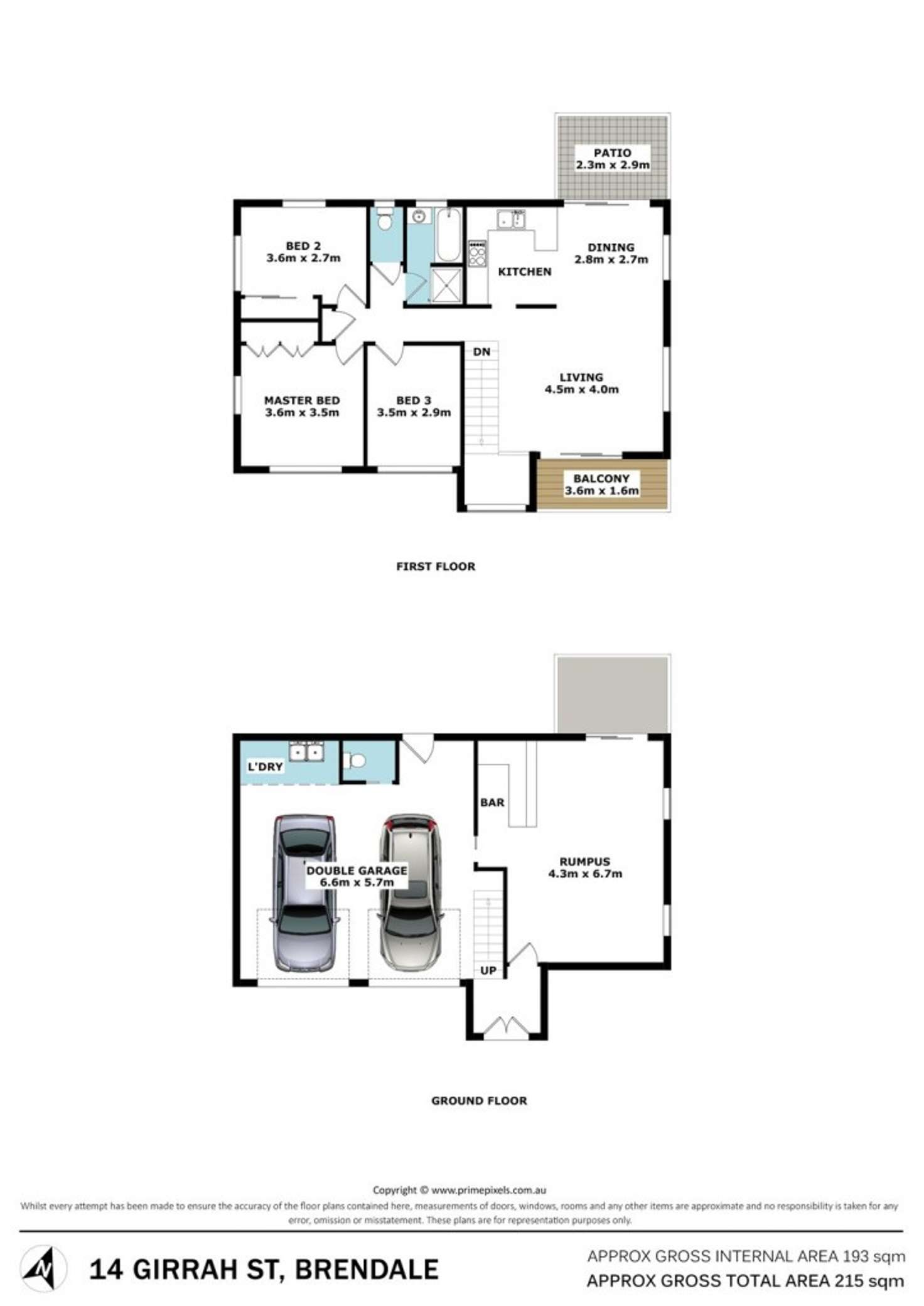 Floorplan of Homely house listing, 14 Girrah St, Brendale QLD 4500