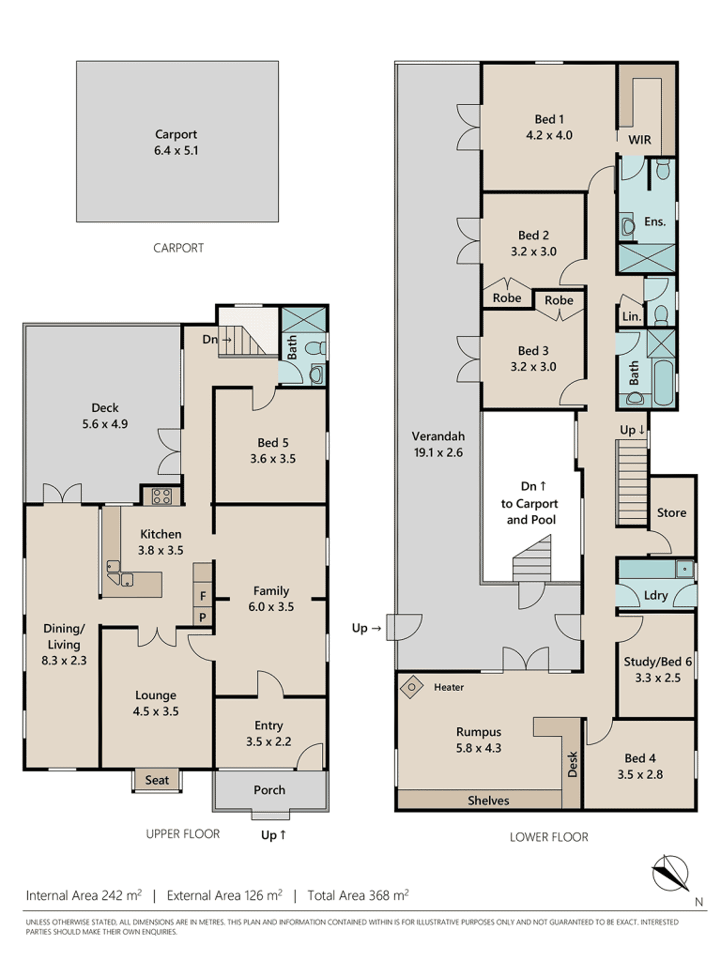 Floorplan of Homely house listing, 77 Sixth Avenue, Bardon QLD 4065