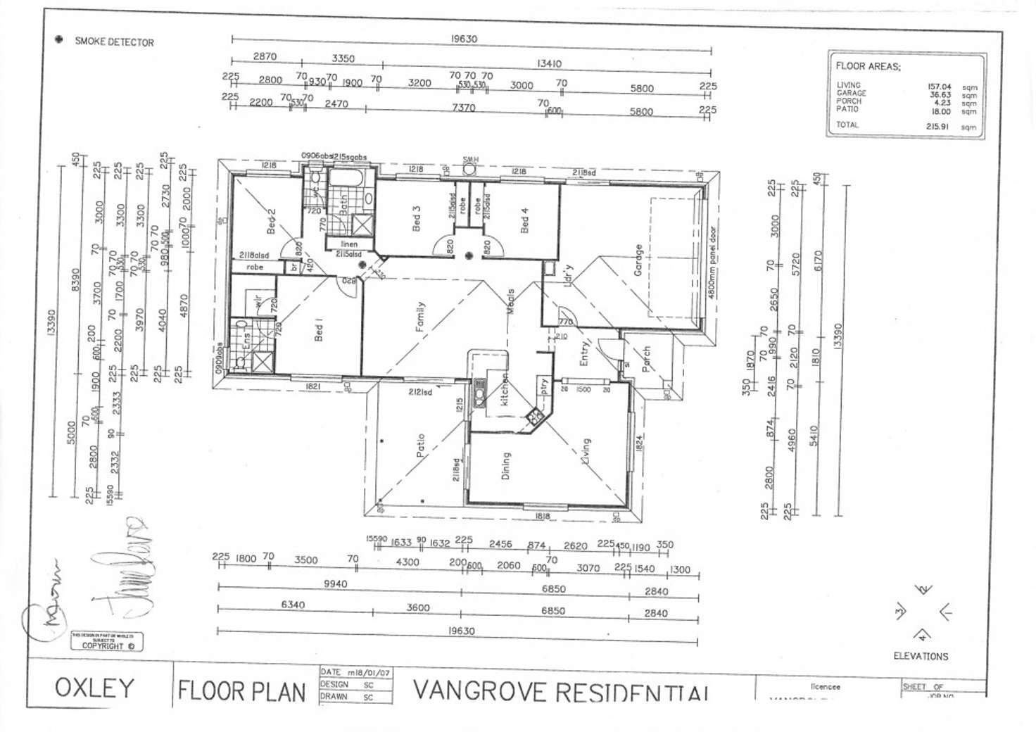 Floorplan of Homely house listing, 16 Honey Myrtle, Burrum Heads QLD 4659