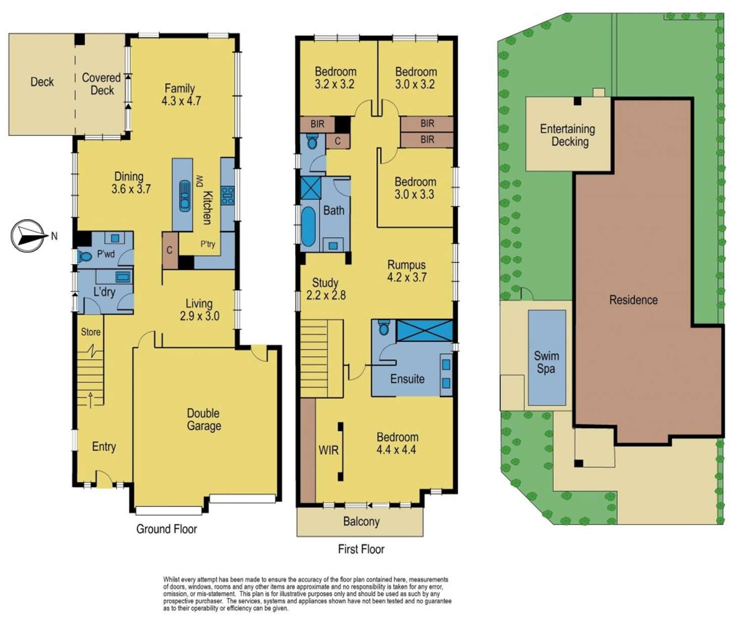 Floorplan of Homely house listing, 1 Ewan Ross Court, Doreen VIC 3754