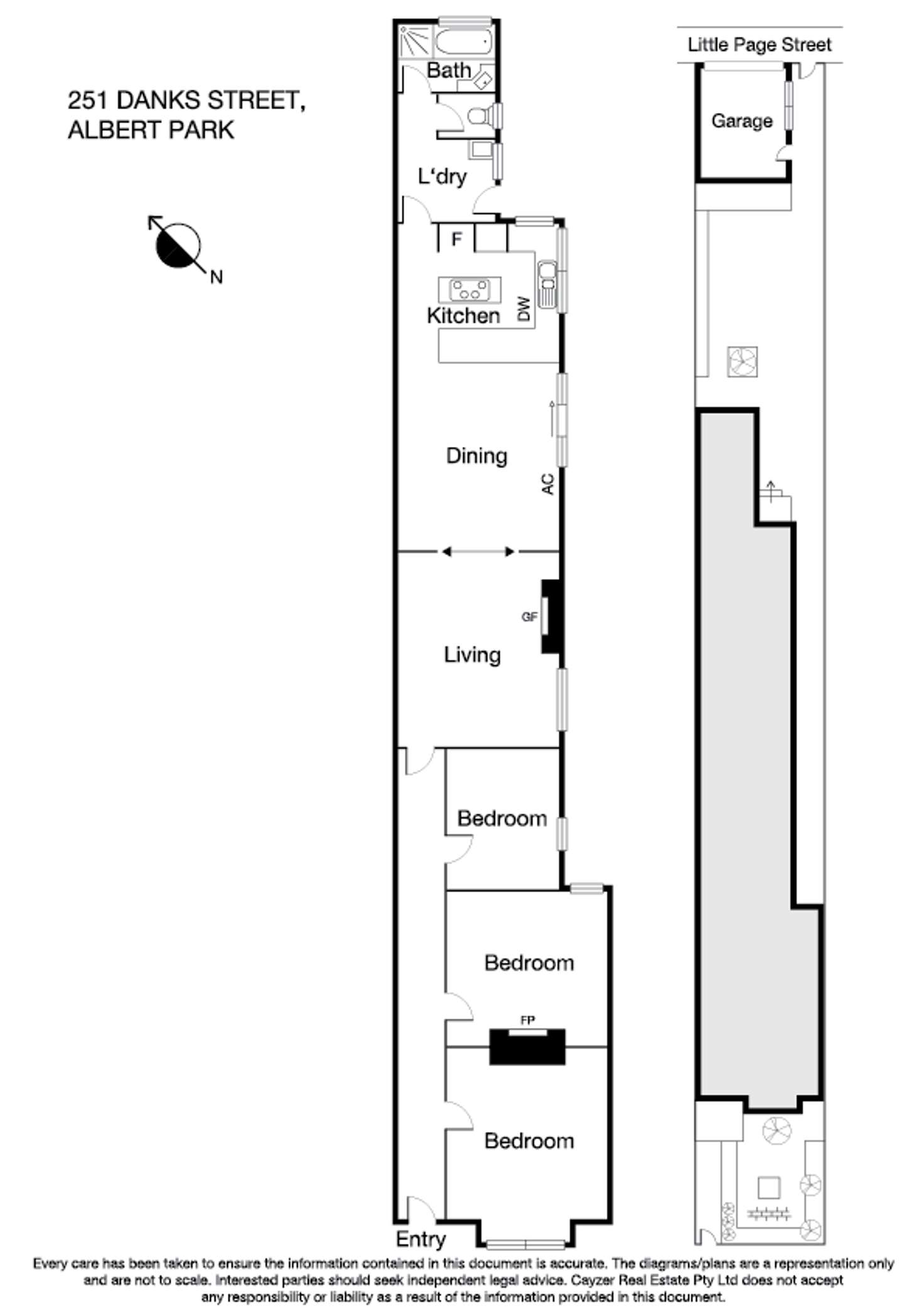 Floorplan of Homely house listing, 251 Danks Street, Albert Park VIC 3206